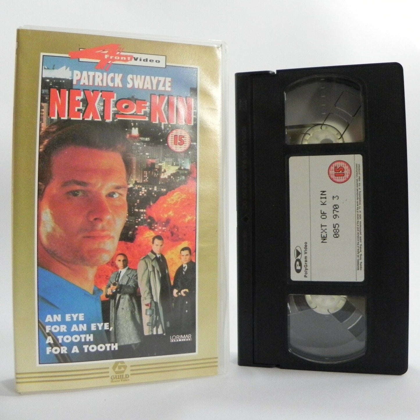 Next Of Kin: (1989) Guild Home - Action - Patrick Swayze/Helen Hunt - Pal VHS-