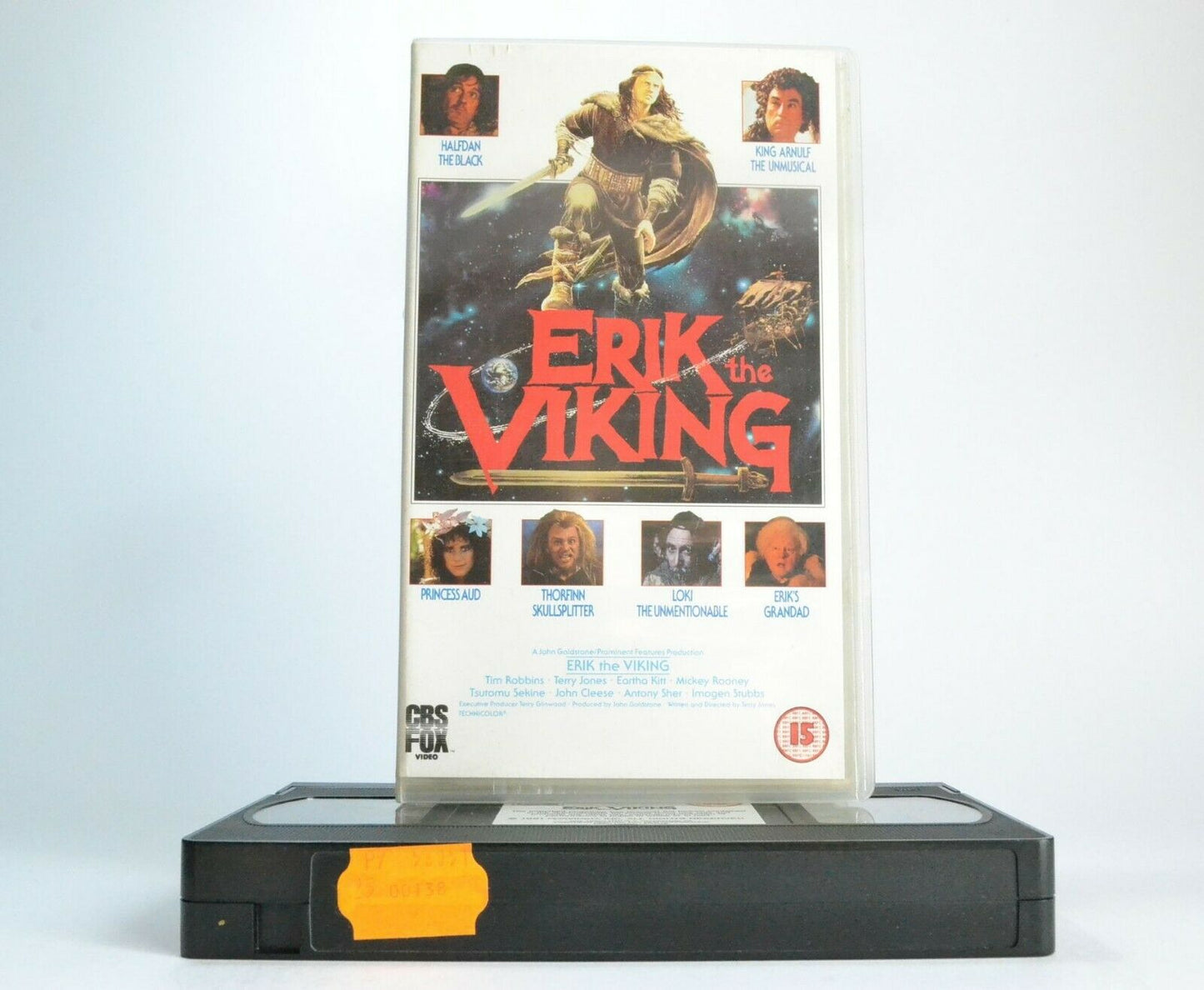 Erik The Viking (1990) - Fantasy Adventure - Tim Robbins/John Clesse - Pal VHS-