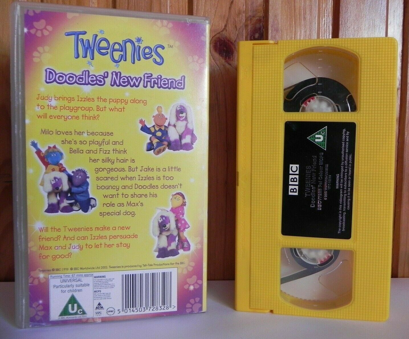 Tweenies: Doodles' New Friend - BBC - Adventure - Fun - Children's - Pal VHS-