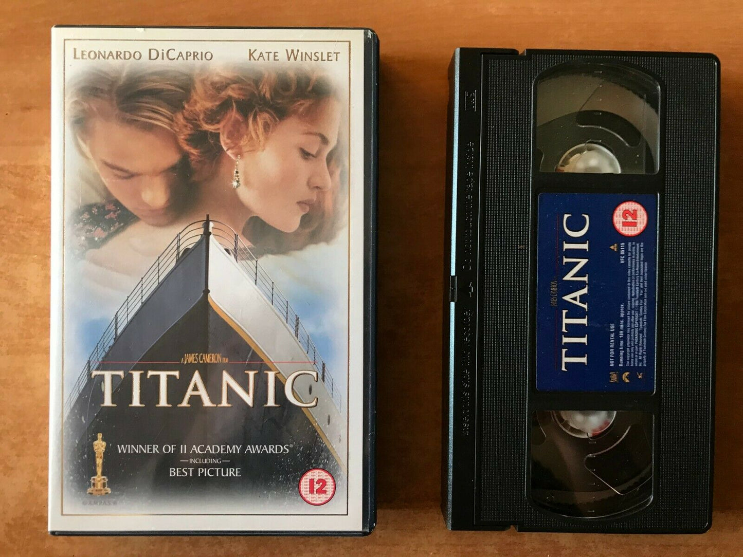 Titanic (1997); [THX Mastered] Disaster Drama - Leonardo Di Caprio - Pal VHS-