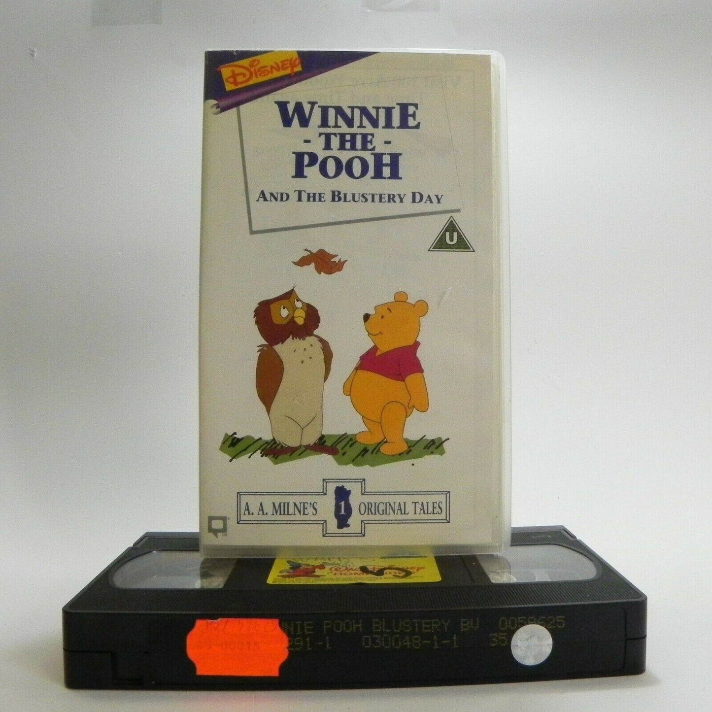 Winnie The Pooh And The Blustery Day - A.A. Milne's Original Tales - Kids - VHS-