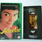 Amelie: A Film By Jean-Pierre Jeunet (2001) - Audrey Tautou/Serge Merlin - VHS-