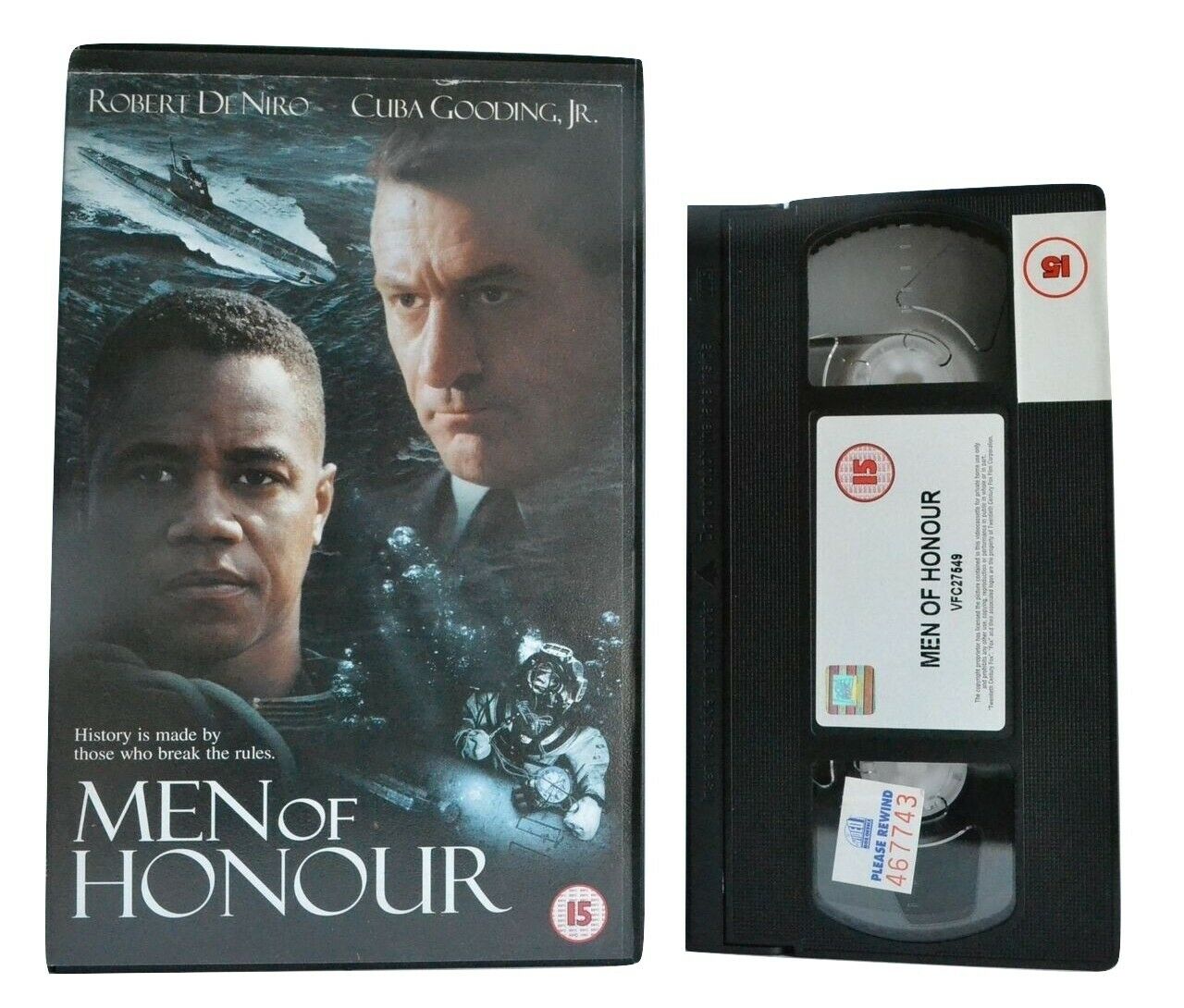 Men Of Honour: Based On True Story - Drama - R.De Niro/C.Gooding,Jr. - Pal VHS-