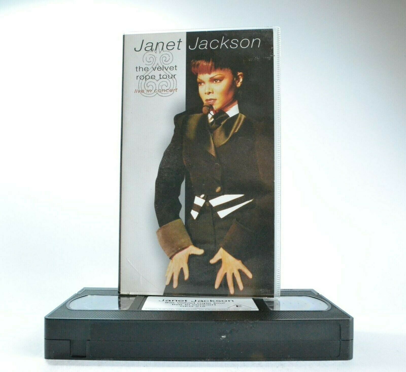 Janet Jackson: The Velvet Rope Tour - Live Performance - New York City - Pal VHS-
