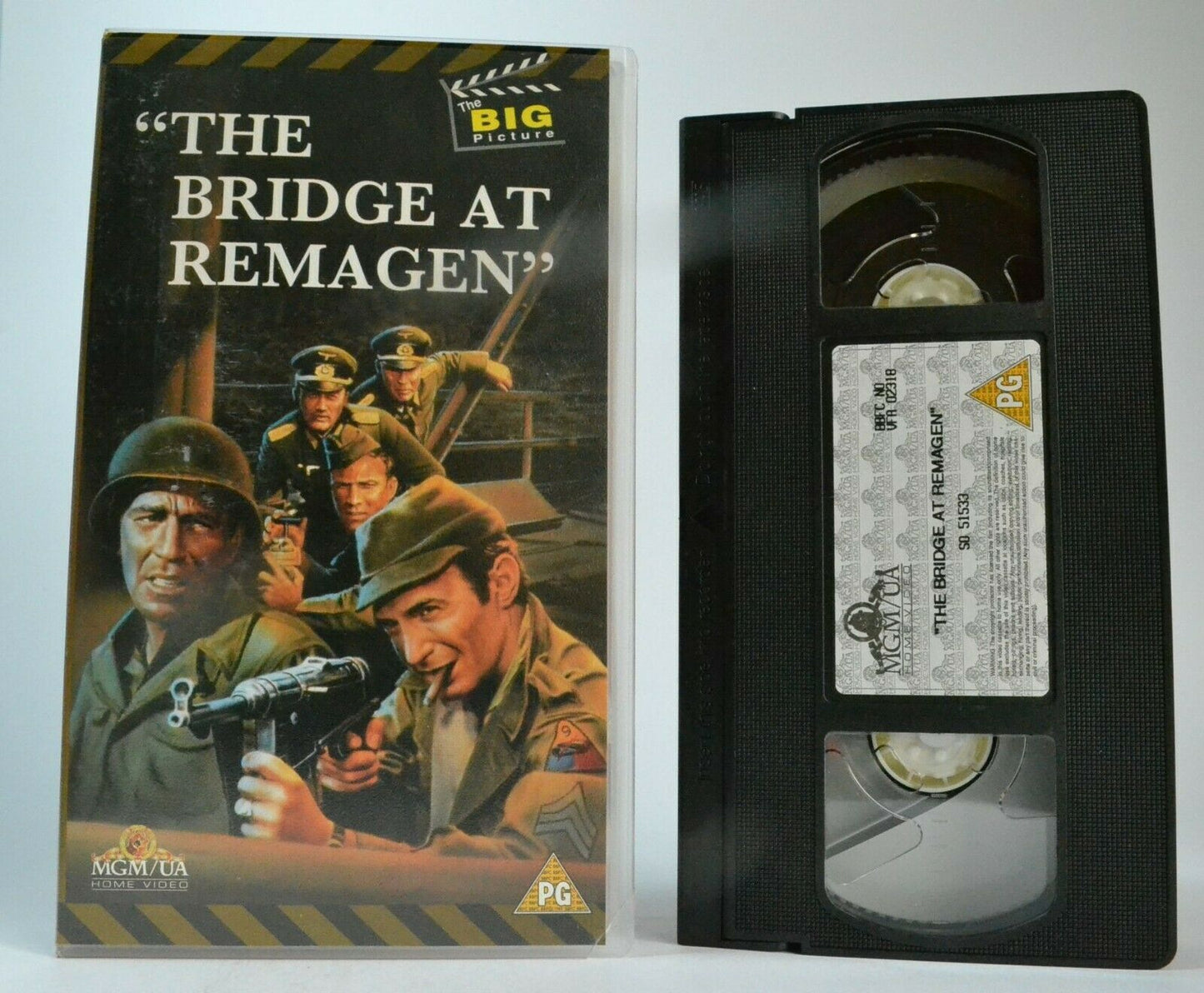 The Bridge At Remagen (1969): War Drama - George Segal / Robert Vaughn - VHS-