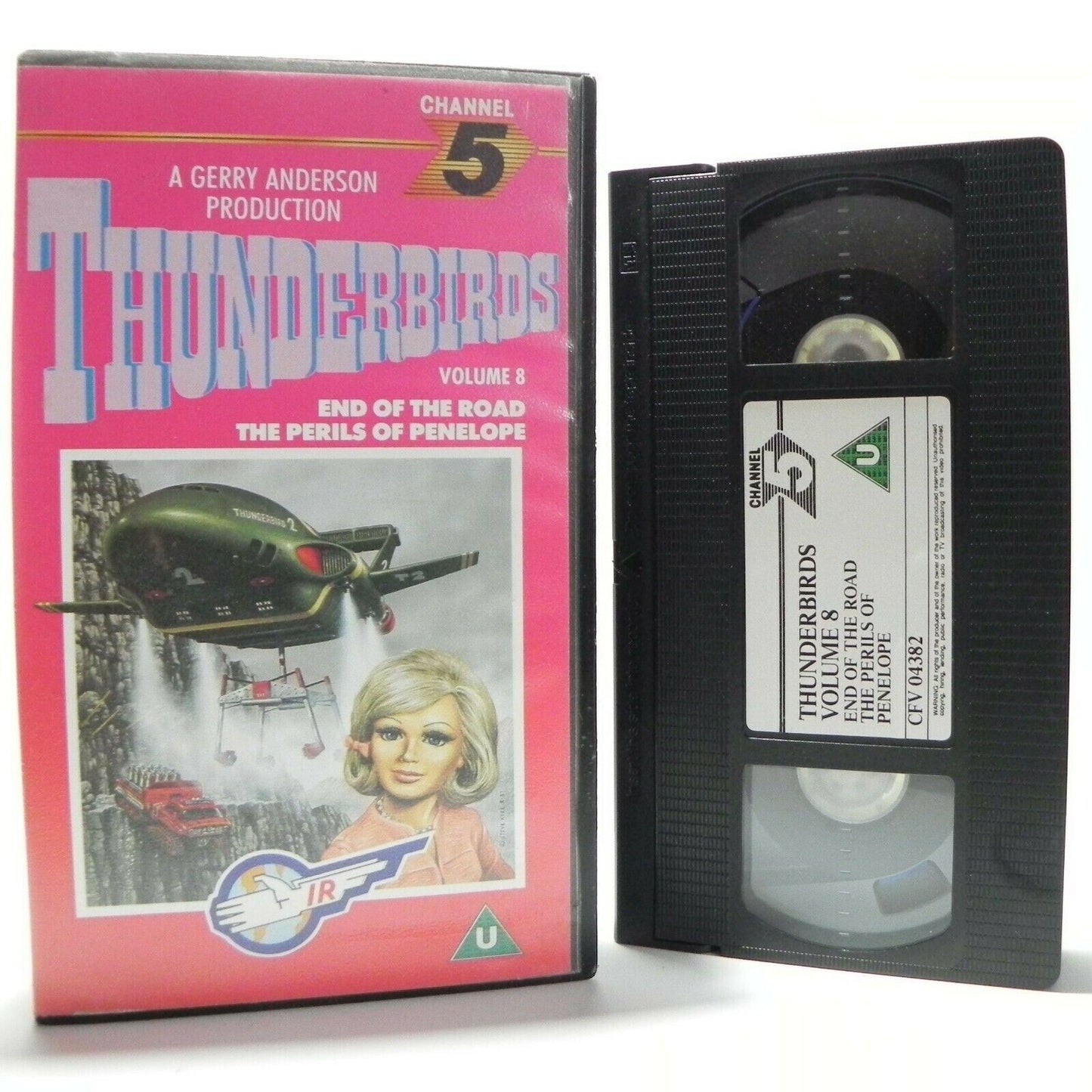 Thunderbirds - Vol.8 - End Of The Road - Animated - Fantasy - Children's - VHS-