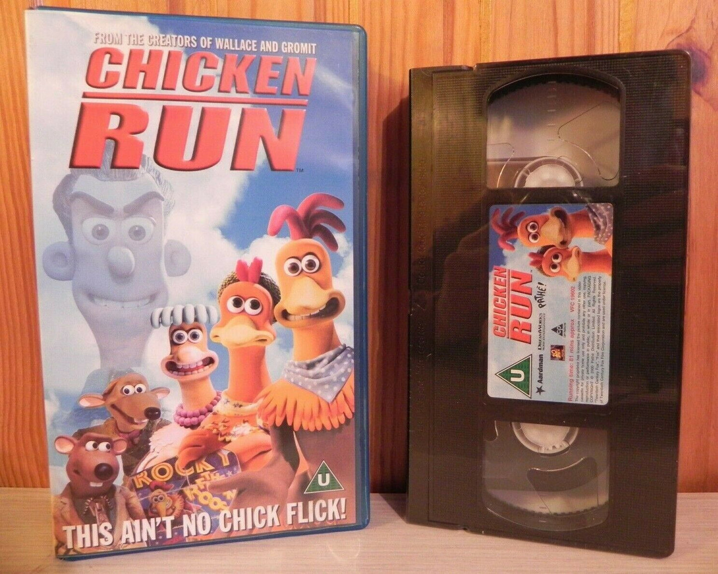 Chicken Run: Walt Disney Studios (2000) - Brand New Sealed - Children's - VHS-