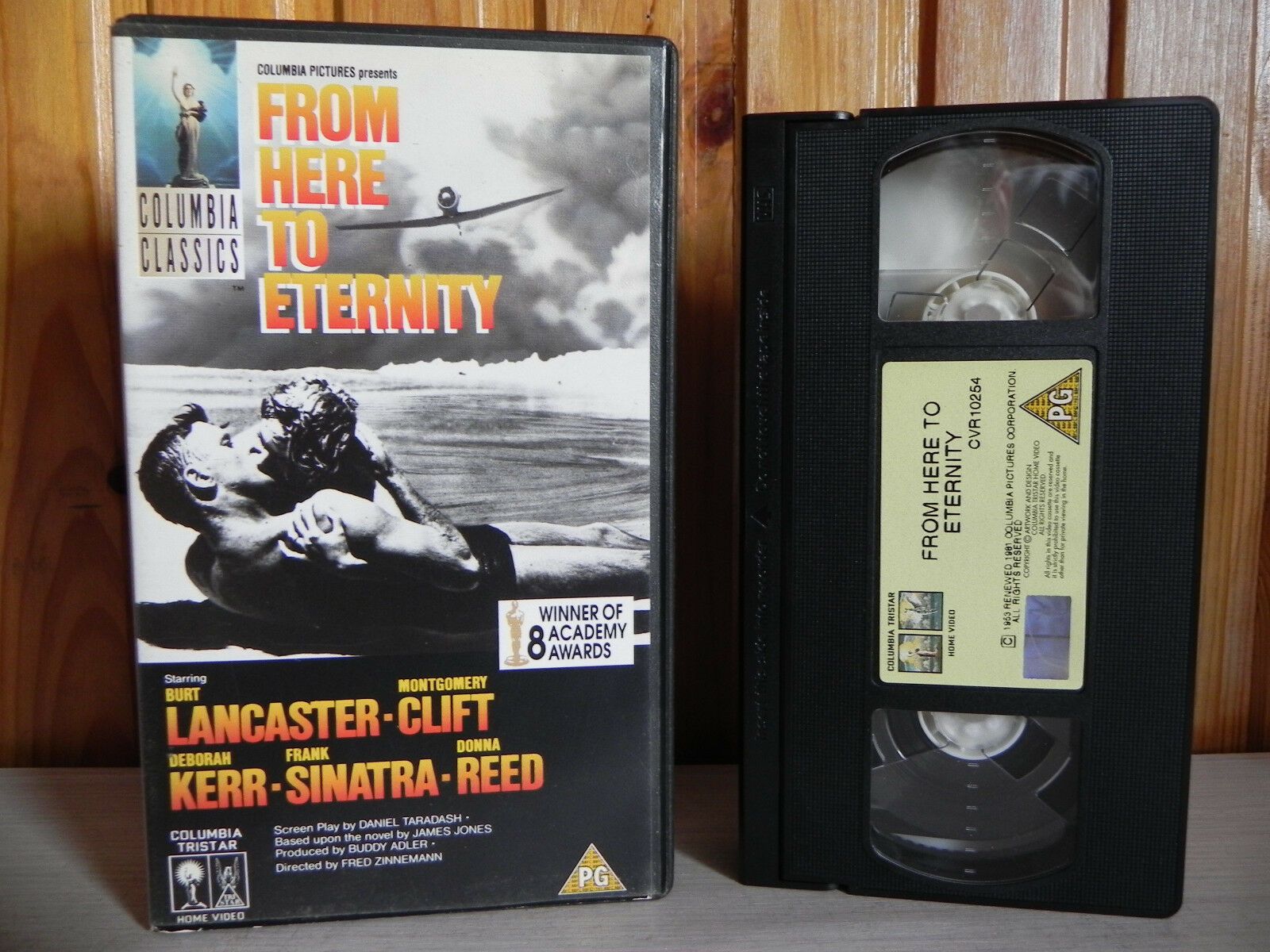From Here To Eternity - Columbia Tristar - Drama - 8 Academy Awards - Pal VHS-