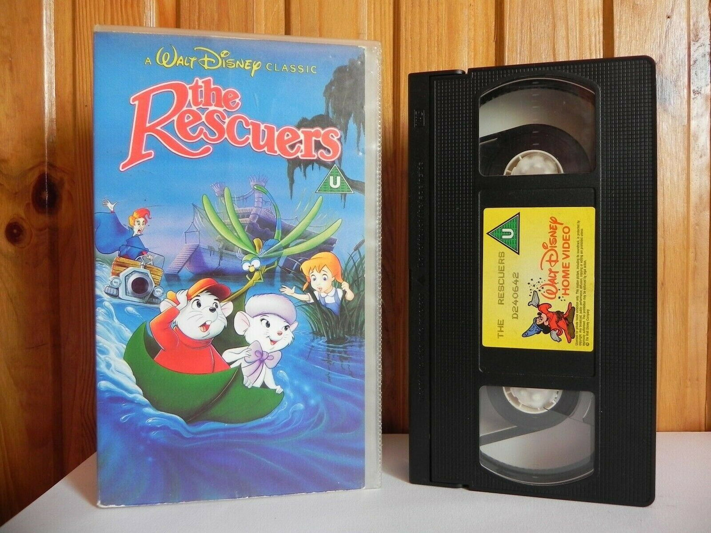 The Rescuers - Walt Disney Classic - Adventure - Animated - Children's - Pal VHS-