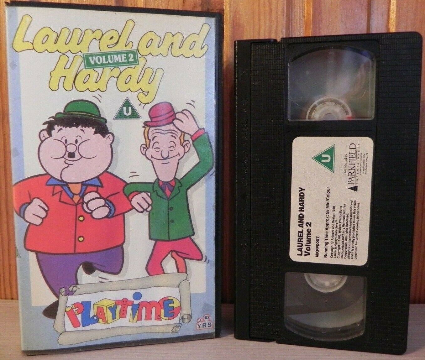 Laurel And Hardy Vol.2 - (1966) TV Series - Classic Animation - Kids - Pal VHS-