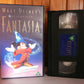 Fantasia (1940): 3rd Disney Animated Film - Mickey Mouse - Children's - Pal VHS-