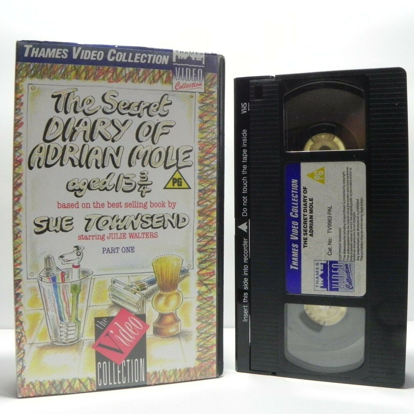 The Secret Diary Of Adrian Mole: By S.Townsend - Classical - J.Walters - VHS-