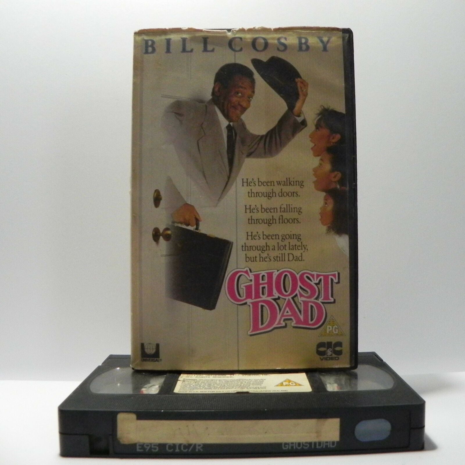 Ghost Dad: Bill Cosby - Large Box - (1990) Comedy Classic - Family Movie - VHS-