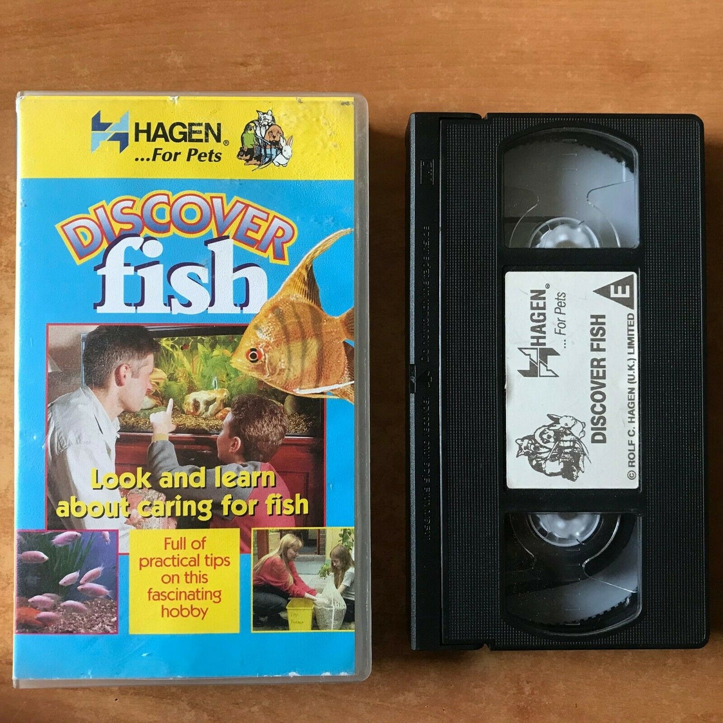 Discover Fish: Educational Guide - Tips - Aquariums For Children's - Pal VHS-
