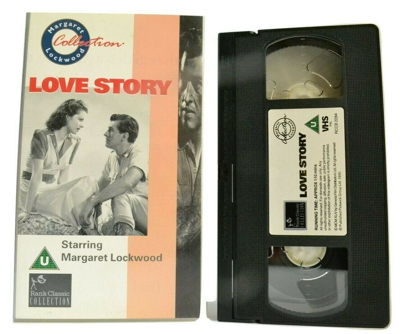 Love Story (1944); [Margaret Lockwood Collection] Romantic Drama - Pal VHS-