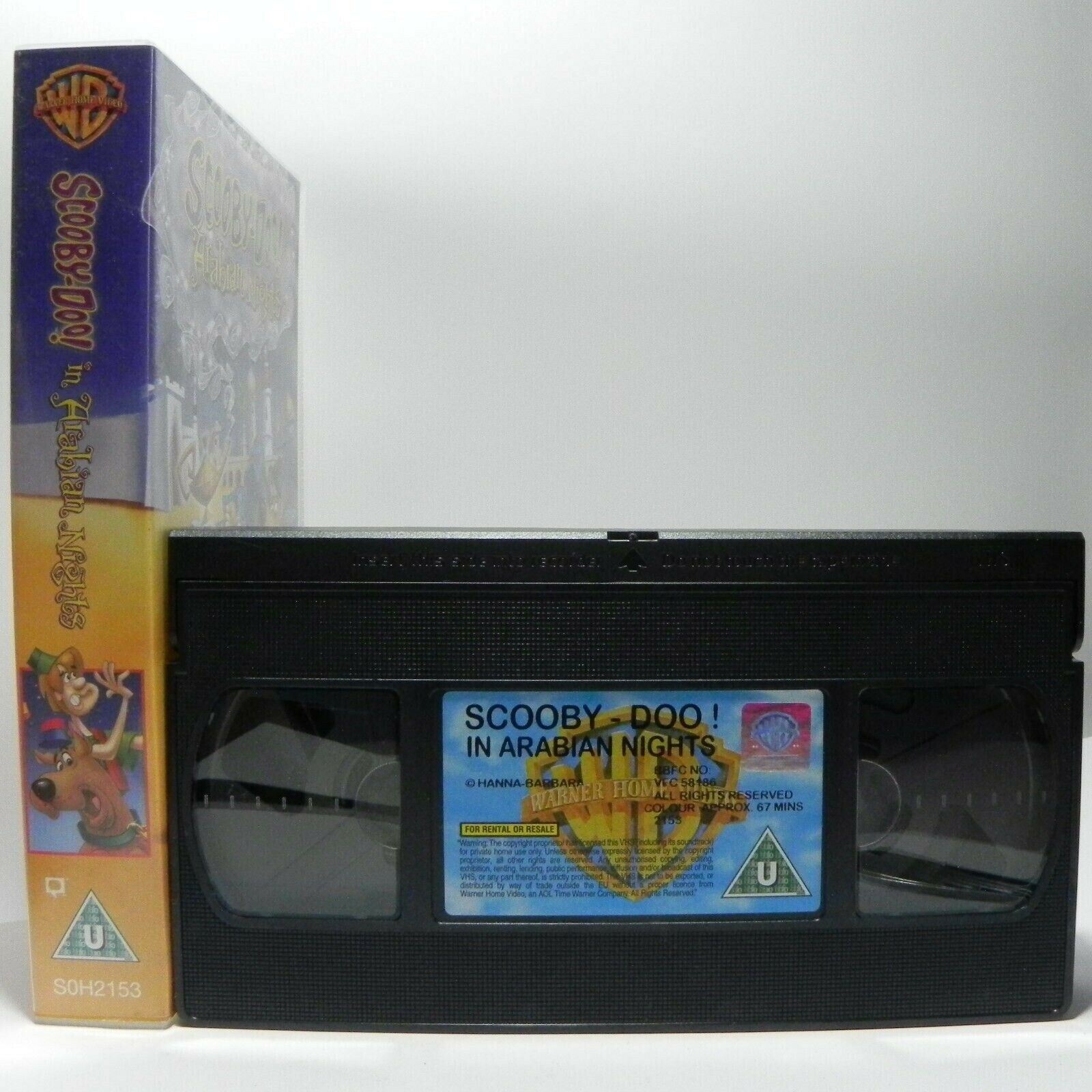 Scooby-Do: Arabian Nights - Animated Mystery - Exotic Action - Kids - Pal VHS-