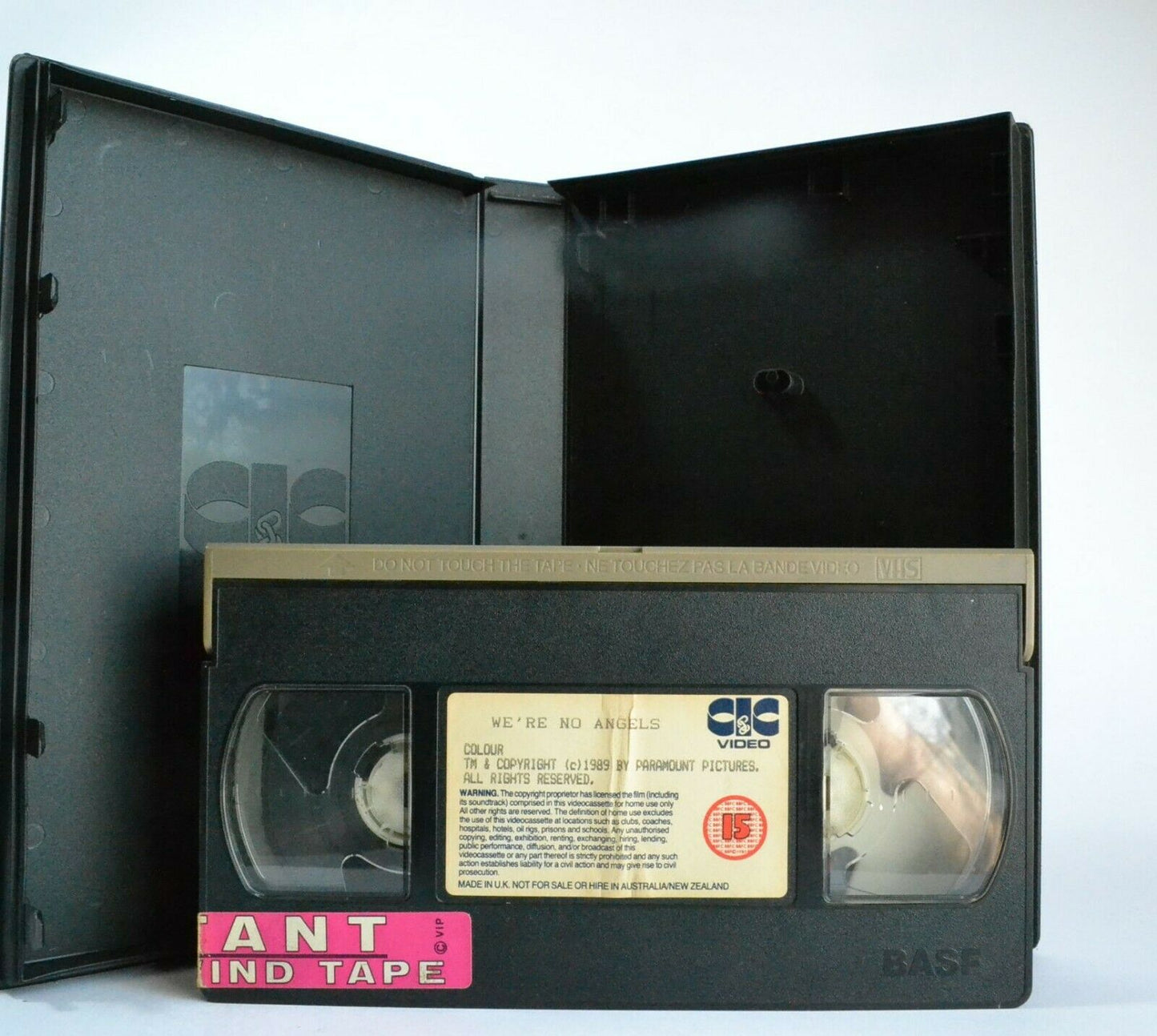 We're No Angels: CIC Video (1989) - Comedy - Large Box - R.De Niro/S.Penn - VHS-