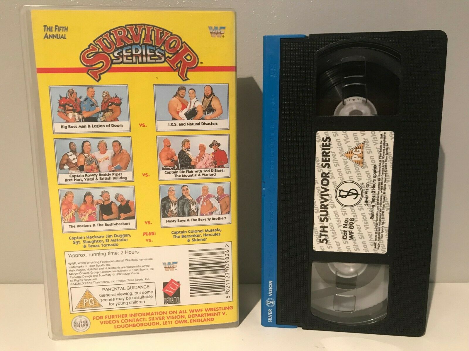 WWF The 5th Annual Survivor Series: The Gravest Challenge - Wrestling - Pal VHS-