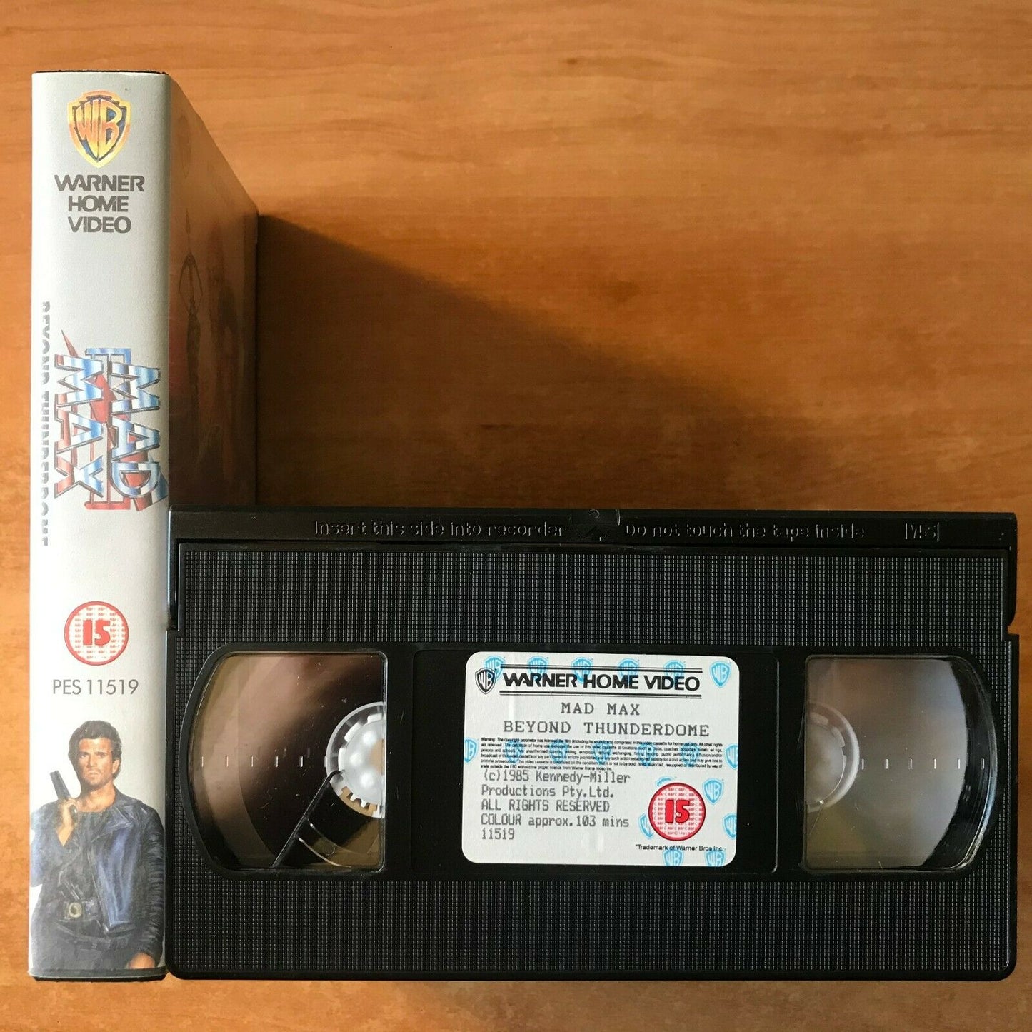 Mad Max: Beyond Thunderdome (1986); Dystopian Sci-Fi - Mel Gibson - Pal VHS-