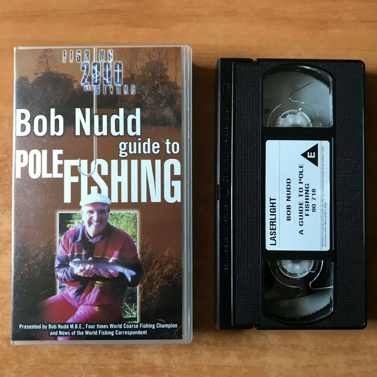 Pole Fishing; [Bob Nudd] Guide - Barford Lakes / Norwich - Sports - Pal VHS-