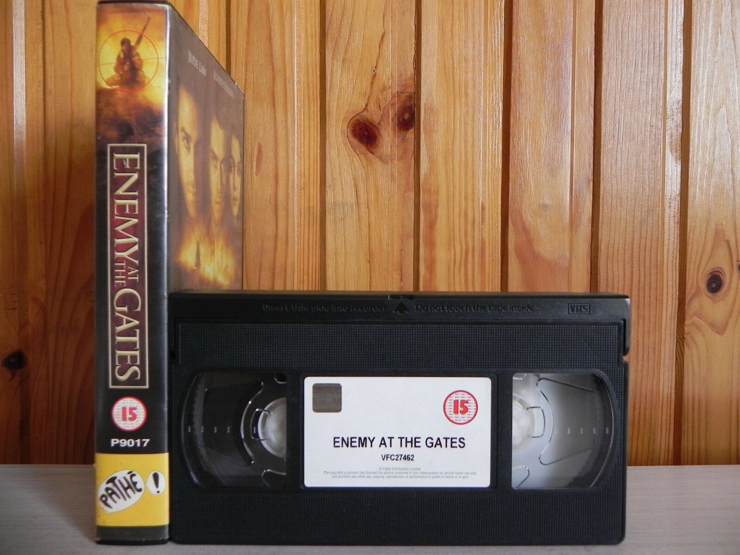 Enemy At The Gates - Pathe! - Drama - Jude Law - Rachel Weisz - Large Box - VHS-