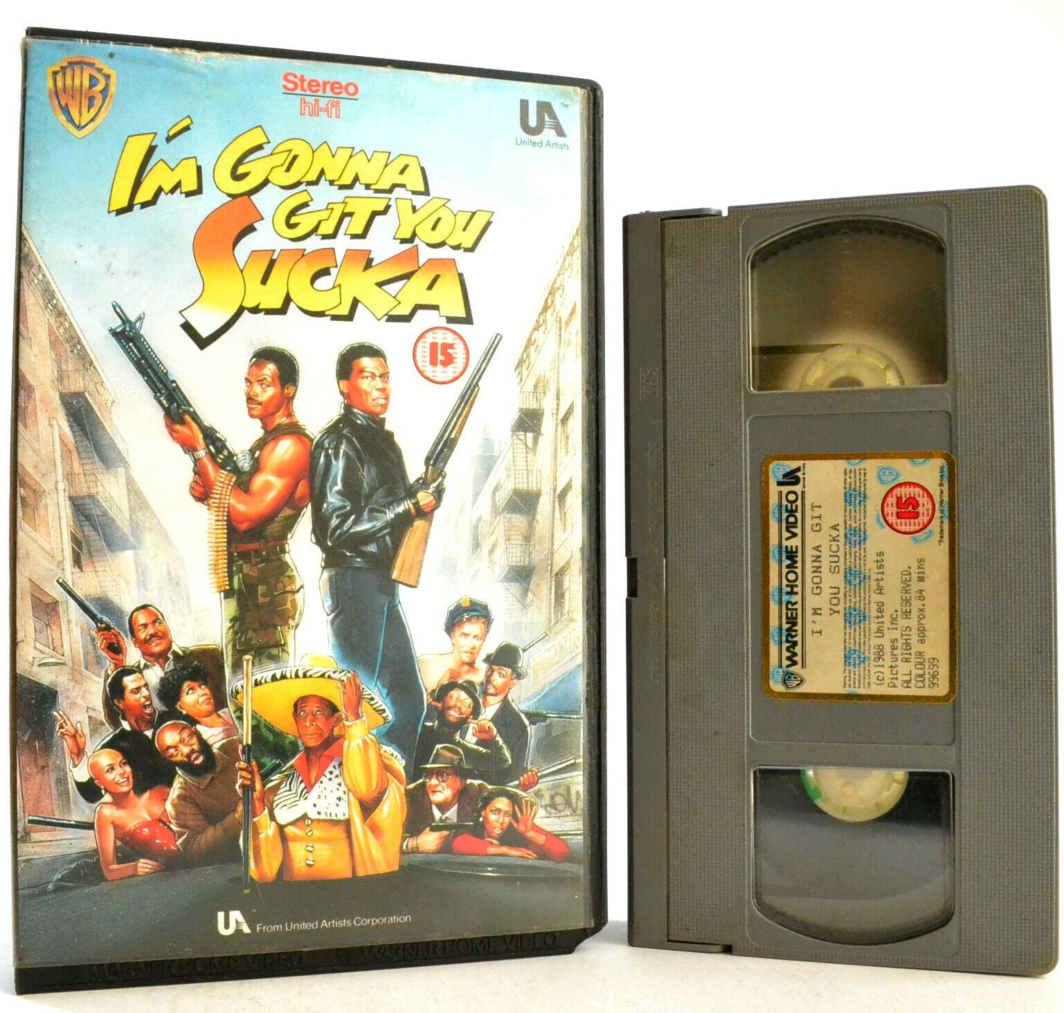 I'm Gonna Git You Sucka: A Parody Comedy - Large Box - Keenen Ivory Wayans - VHS-