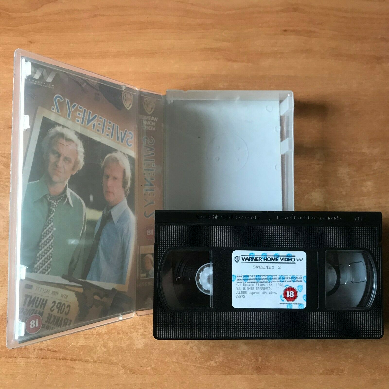 Sweeney 2 (1978); [Action] Crime Drama - John Thaw / Dennis Waterman - Pal VHS-