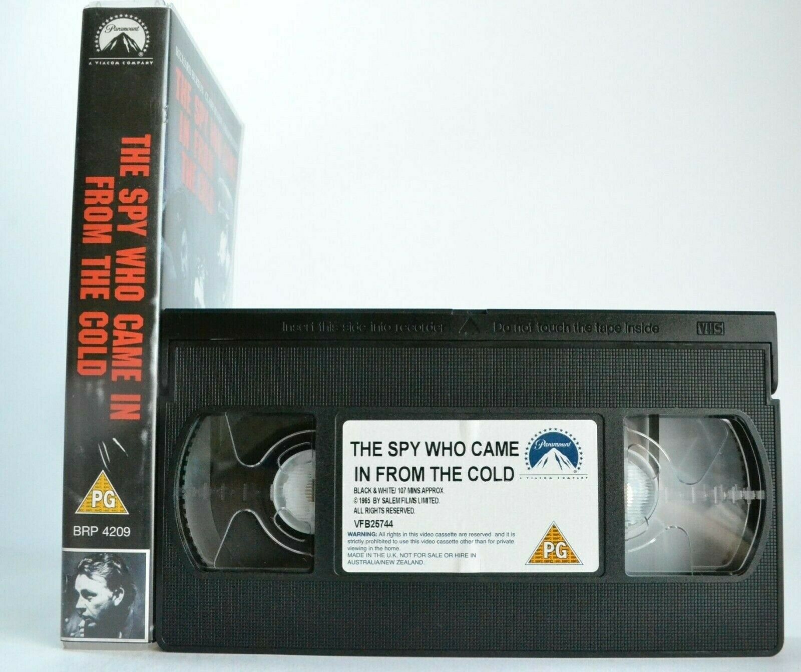 The Spy Who Came In From The Cold (1965) - Thriller - Richard Burton - Pal VHS-