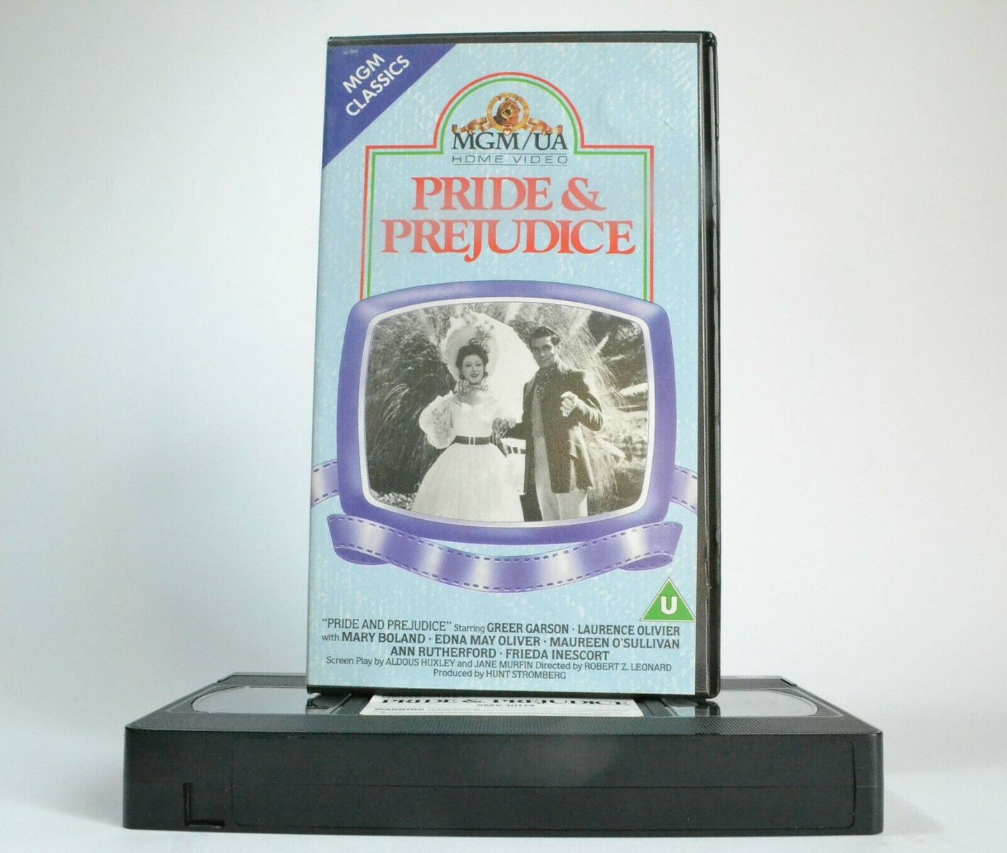 Pride And Prejudice [MGM Classics] Jane Austen - Comedy - Greer Garson - Pal VHS-