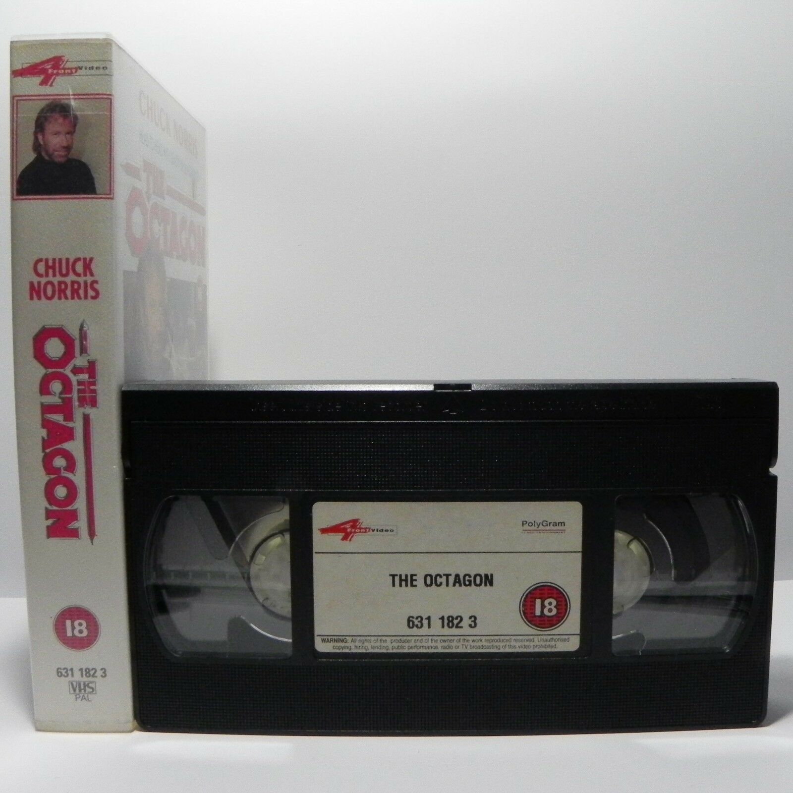 The Octagon: Chuck Norris - Martial Arts (1994) - L.Van Cleef/K.Carlson - VHS-