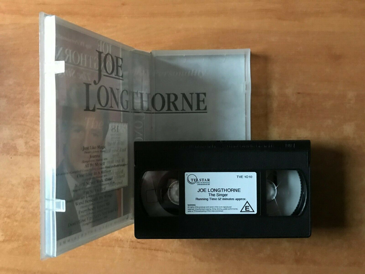 Joe Longthorne: The Singer - Live Performances - Greatest Hits - Music - VHS-