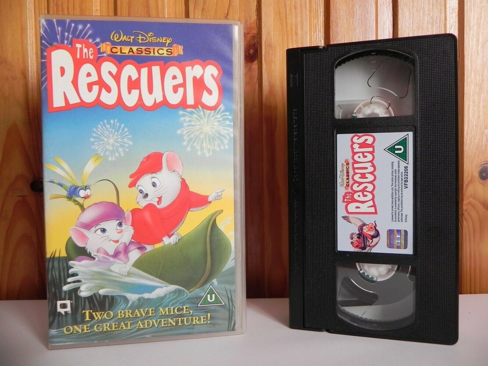 THE RESCUERS - NEW - WALT DISNEY VIDEO - CLASSIC - KIDS - PAL VHS-