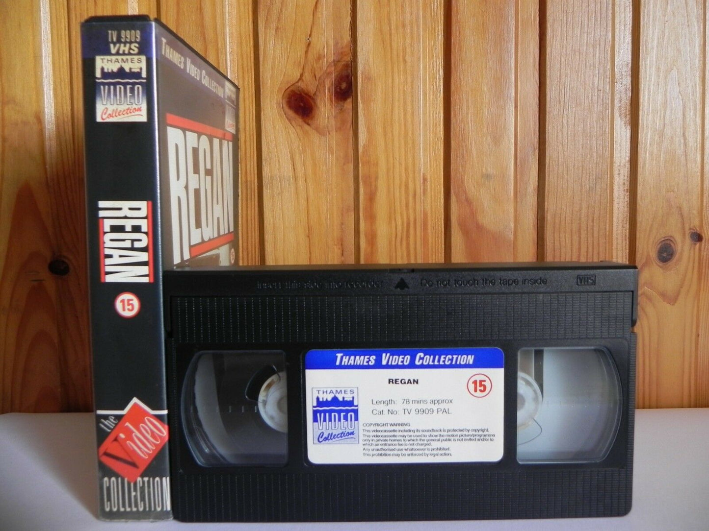 Regan - Thames - Criminal - John Thaw - Dennis Waterman - Lee Montague - Pal VHS-