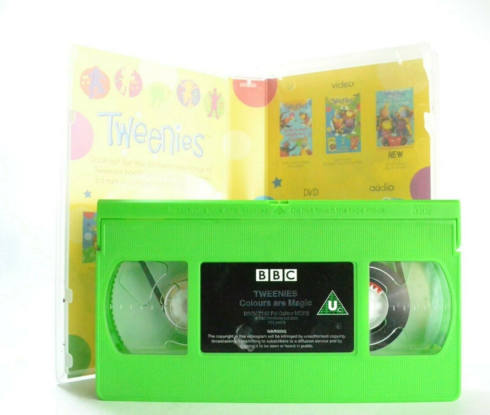 Tweenies: Colours Are Magic! - Singalong Songs - Educational - Children's - VHS-