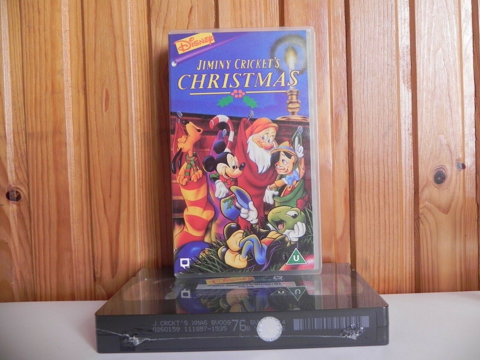 Jiminy Cricket's Christmas - Walt Disney - Brand New Sealed - Children's - VHS-