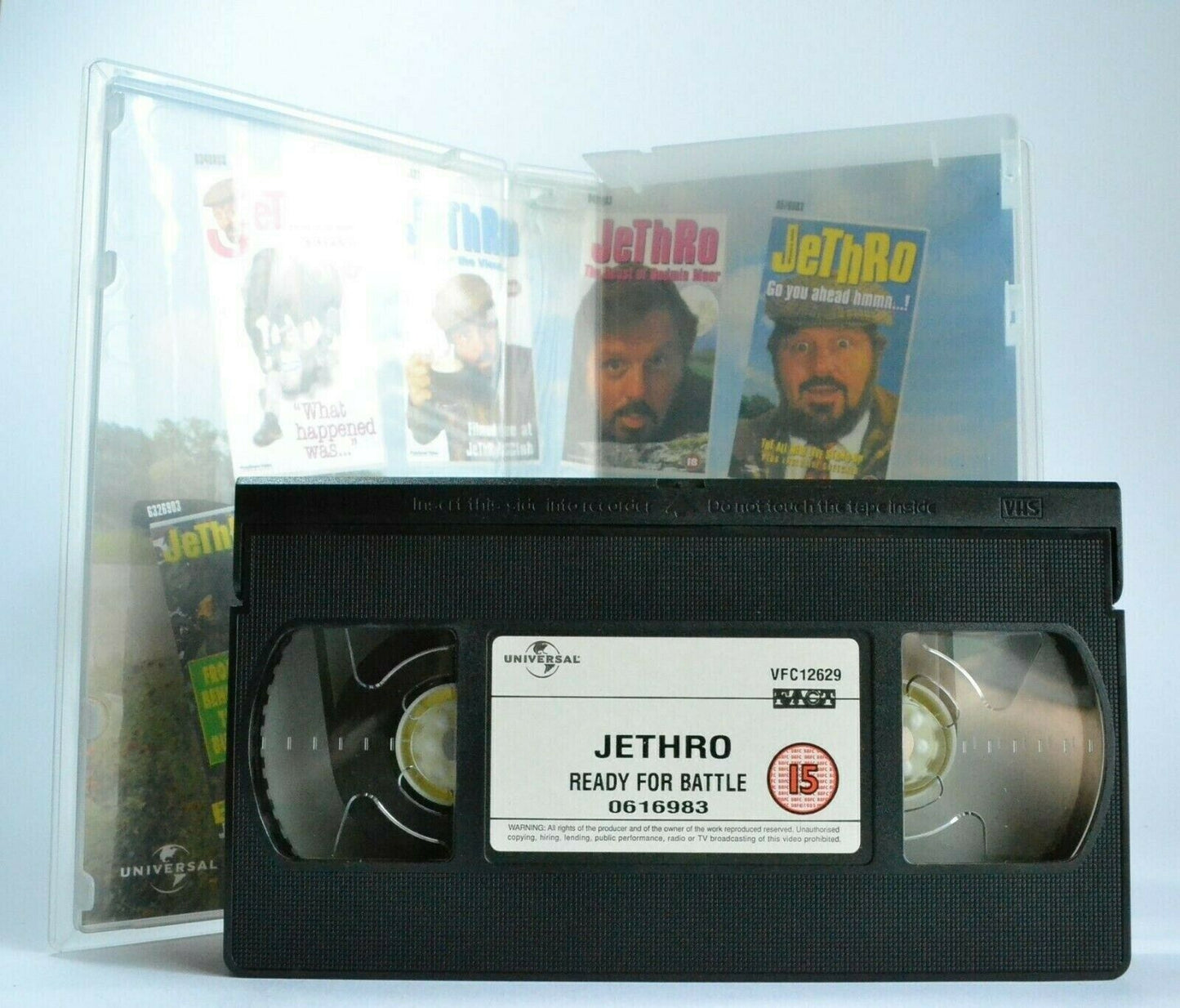 Jethro: Ready For The Battle - Stand-Up Comedy - West Country Audience - Pal VHS-