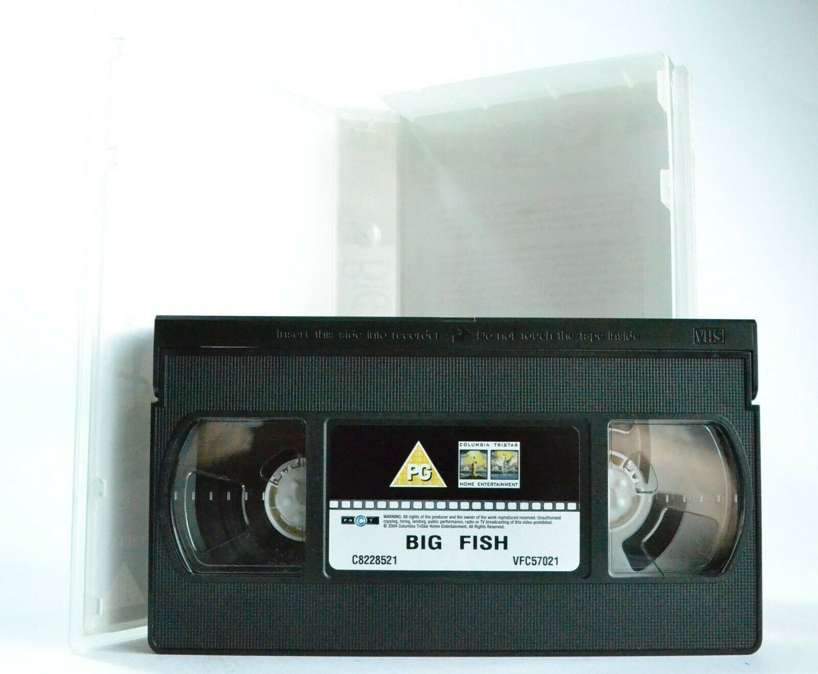 Big Fish: A Tim Burton Film (2003) - Fantasy Adventure - Ewan McGregor - Pal VHS-