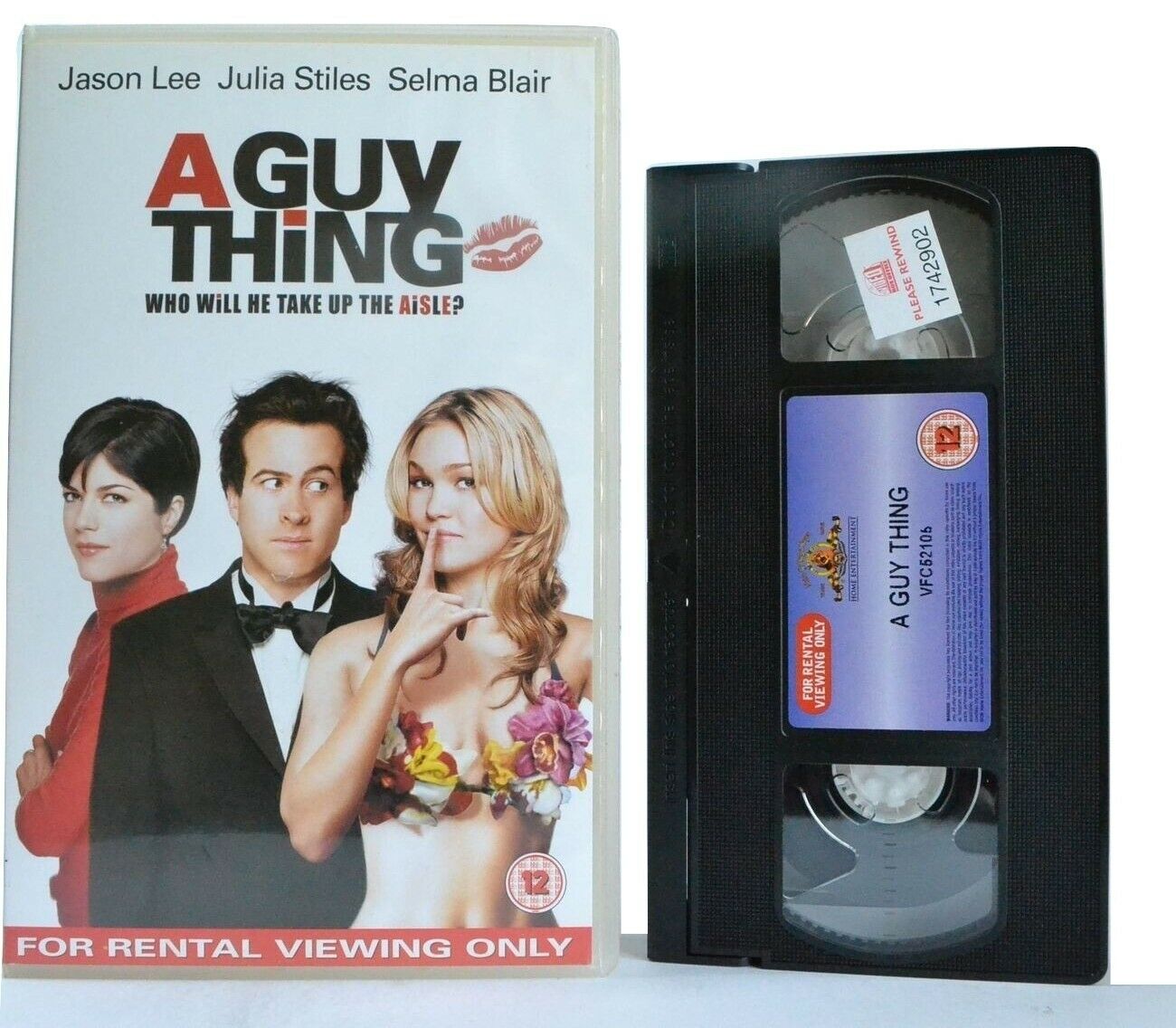 A Guy Thing: Romantic Comedy (2002) - Large Box - Ex-Rental - Jason Lee - VHS-