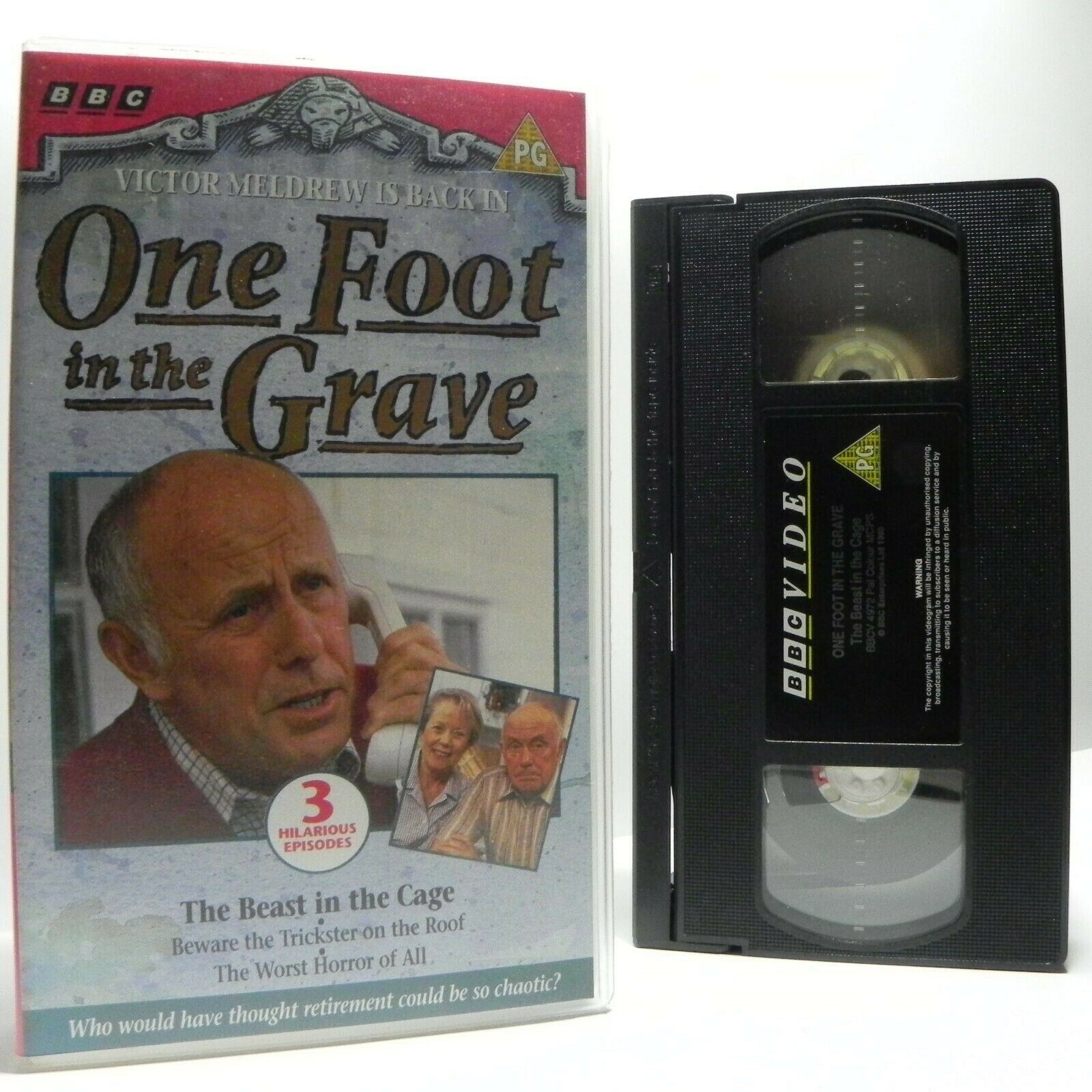 One Foot In The Grave: The Beast In The Cage - BBC Comedy Series - Pal VHS-