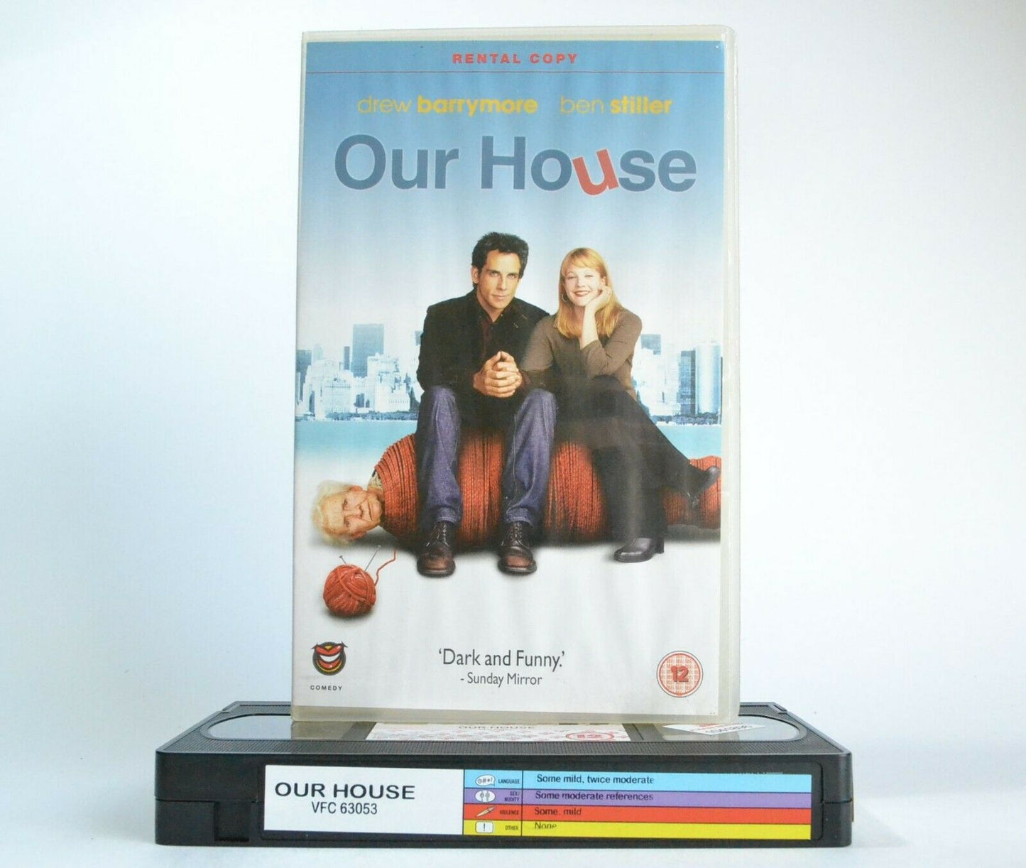 Our House (2003): Film By D.DeVito - Comedy - D.Barrymore/B.Stiller - Pal VHS-