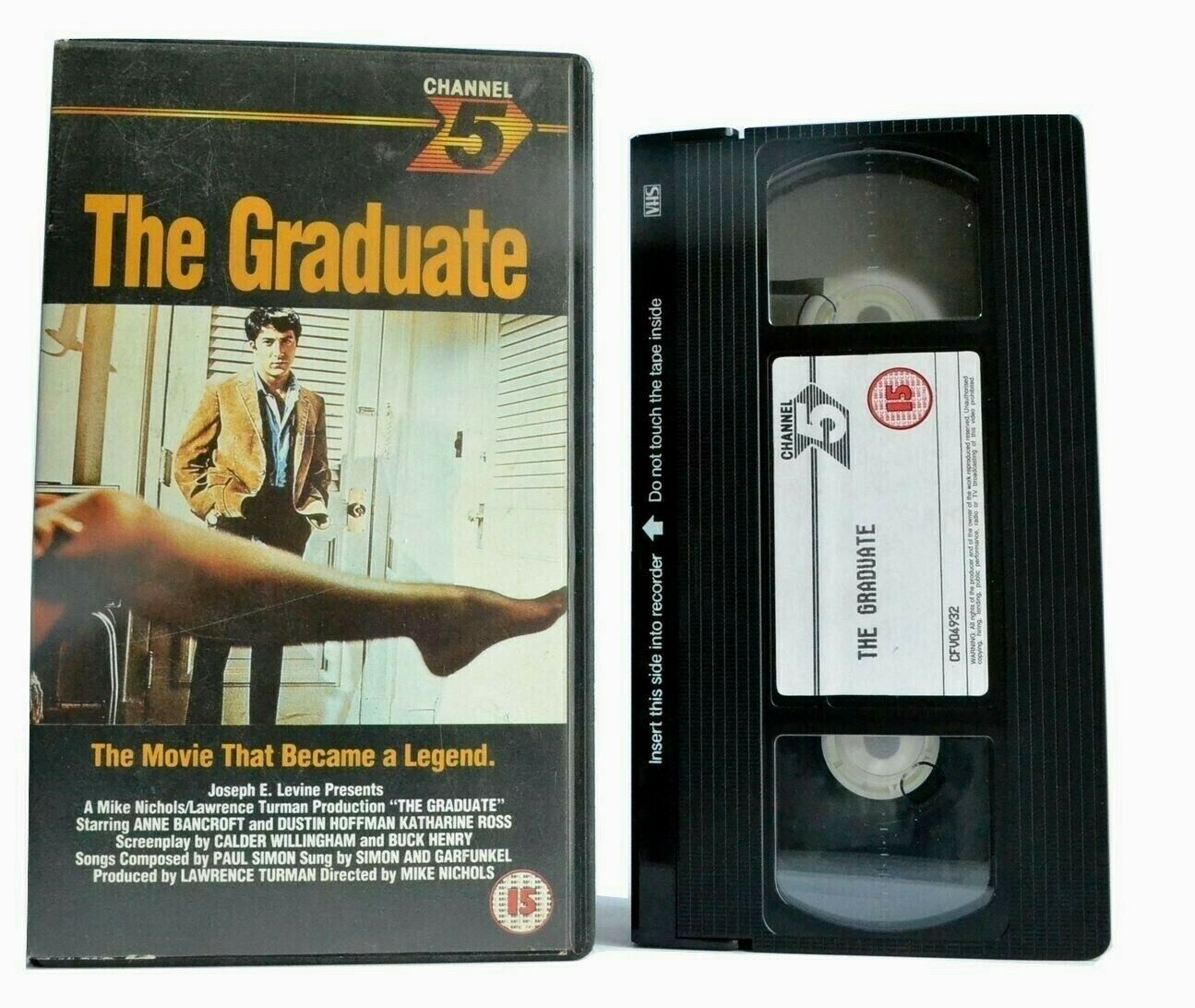The Graduate (1967): Mom/Daughter Love Triangle - Anne Bancroft/D.Hoffman - VHS-