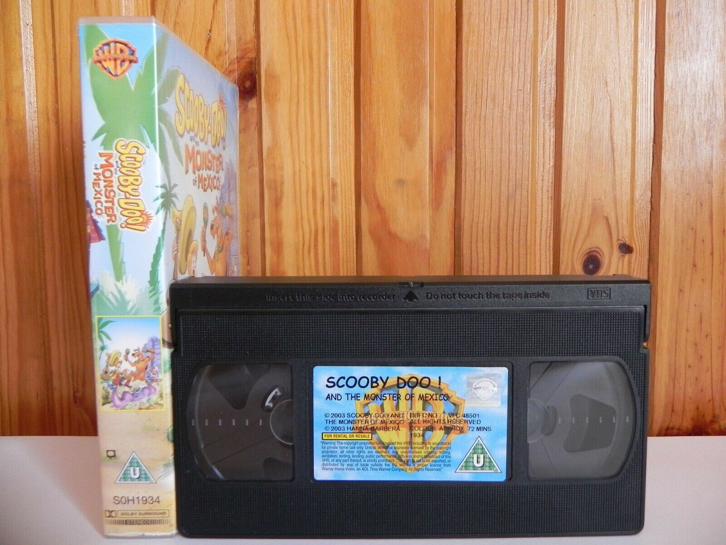 Scooby-Doo And The Monster Of Mexico - Warner Home - Animated - Adventure - VHS-