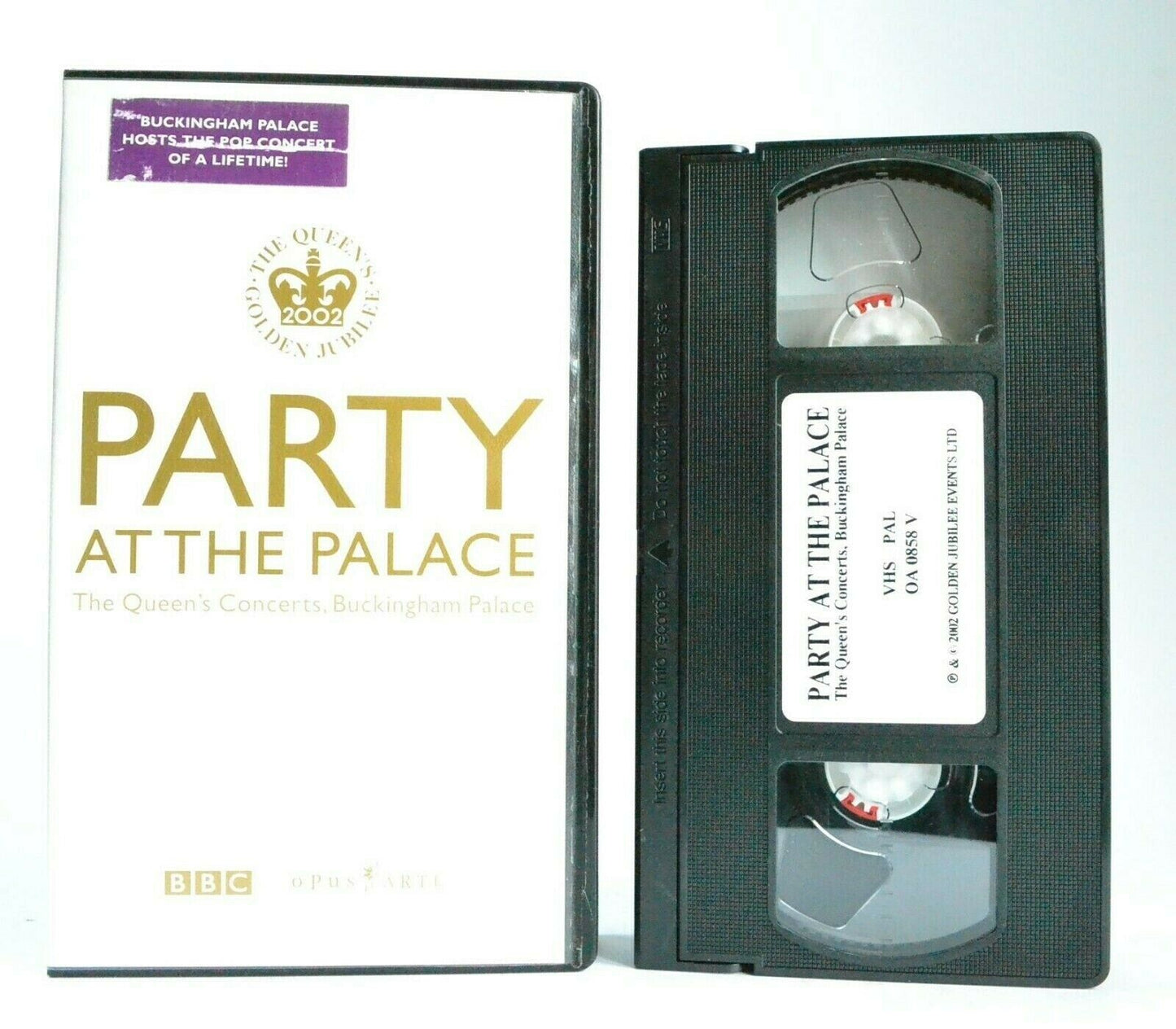 Party At The Palace: Queen's Concerts - Buckingham Palace - Live Music - Pal VHS-