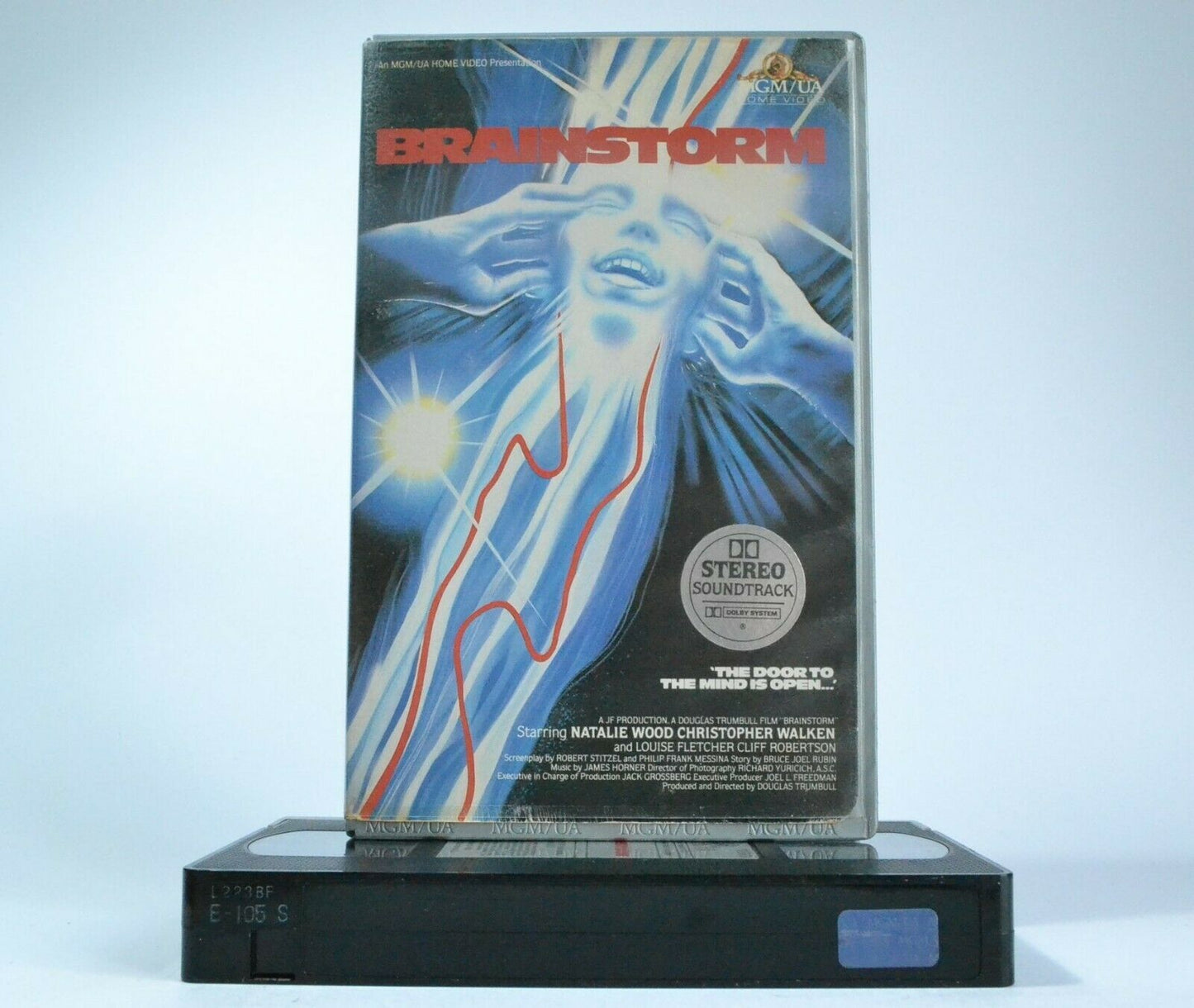 Brainstorm: (1983) MGM/UA Pre-Cert - Sci-Fi - Christopher Walken - Pal VHS-