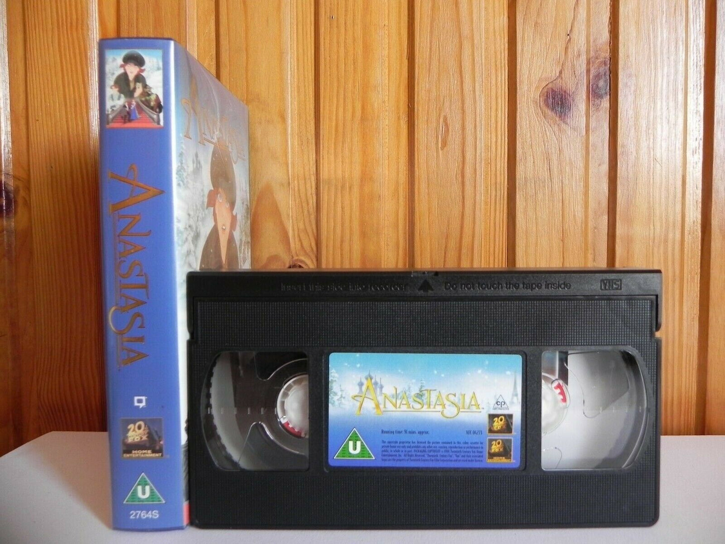 Anastasia - 20th Century - Animated - Adventure - Thrilling Story - Kids - VHS-