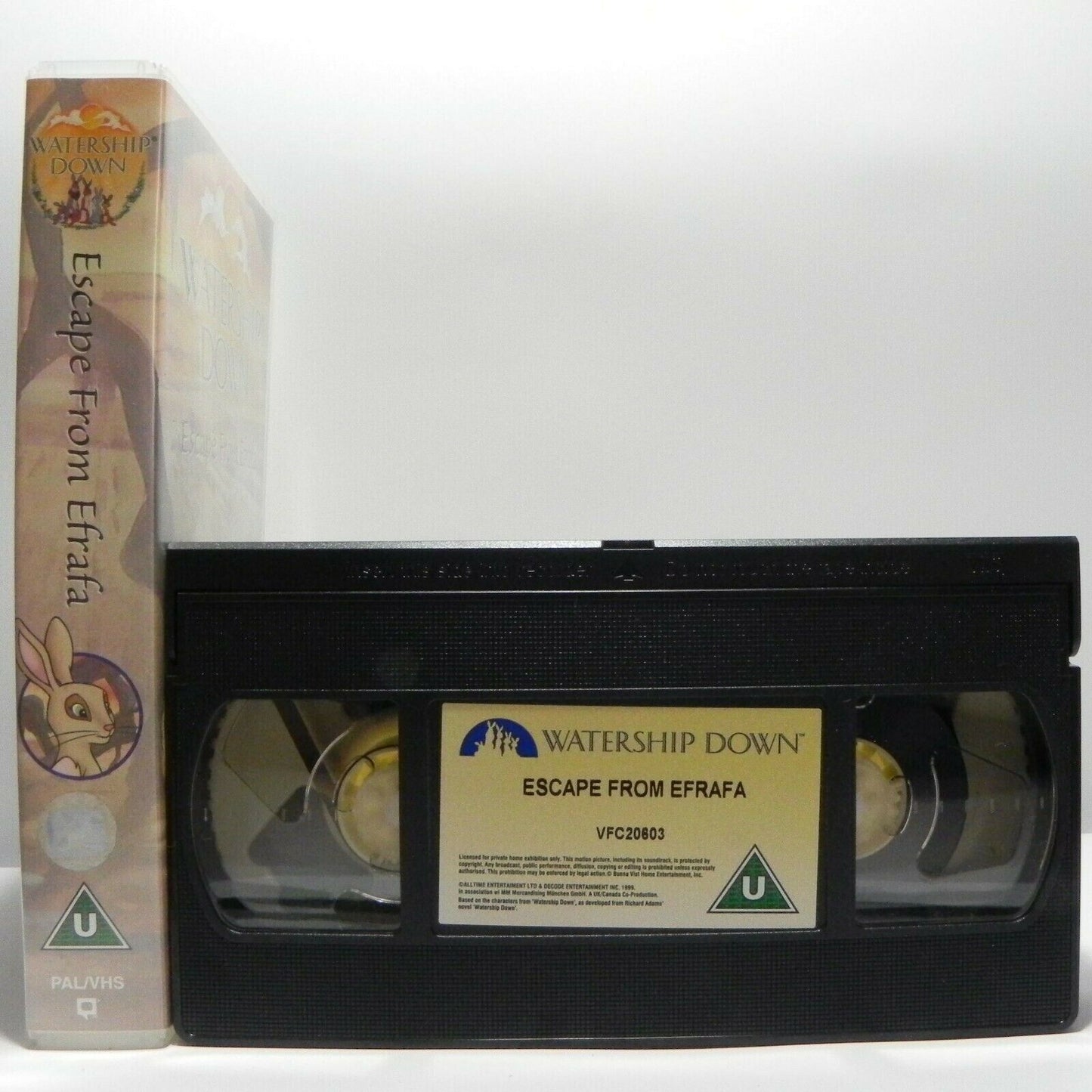 Watership Down: Escape From Efrafa - Classic Animation - Children's - Pal VHS-