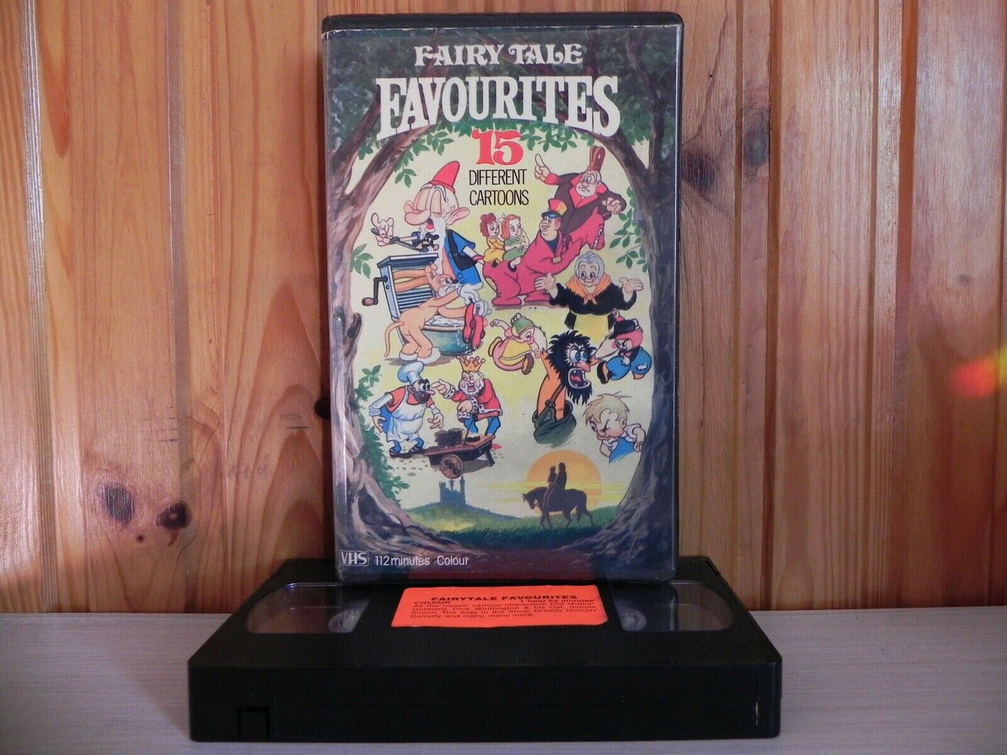 Fairy Tale Favourites - Pre-Cert Video - Big Box - 15 Vintage Cartoons - Pal VHS-