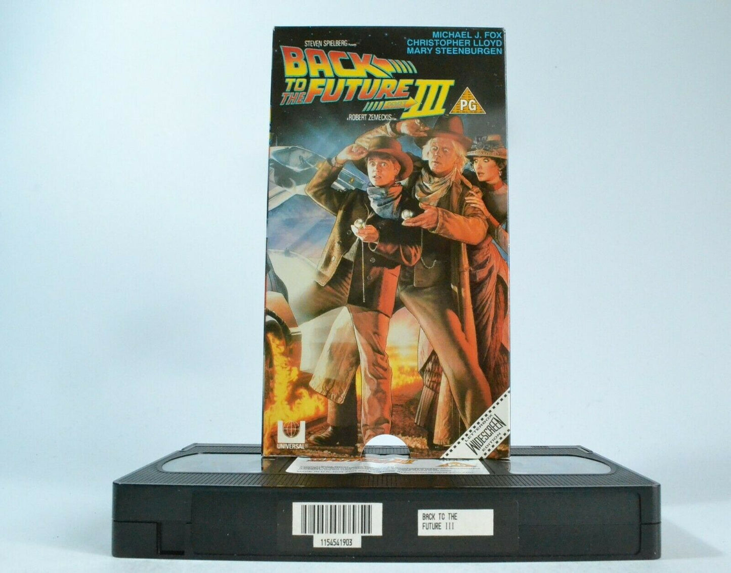 Back To The Future 3 (1990); [Widescreen] Carton Box - Sci-Fi Adventure - VHS-