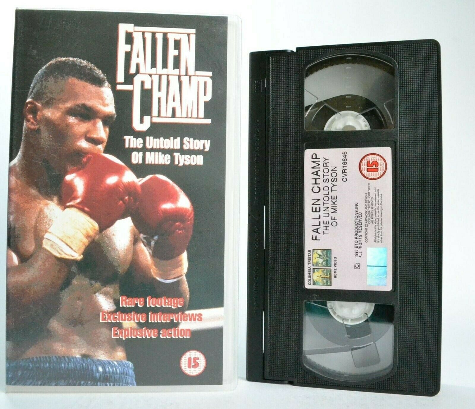 Fallen Champ: The Untold Story Of Mike Tyson - Iron Mike - Documentary - VHS-