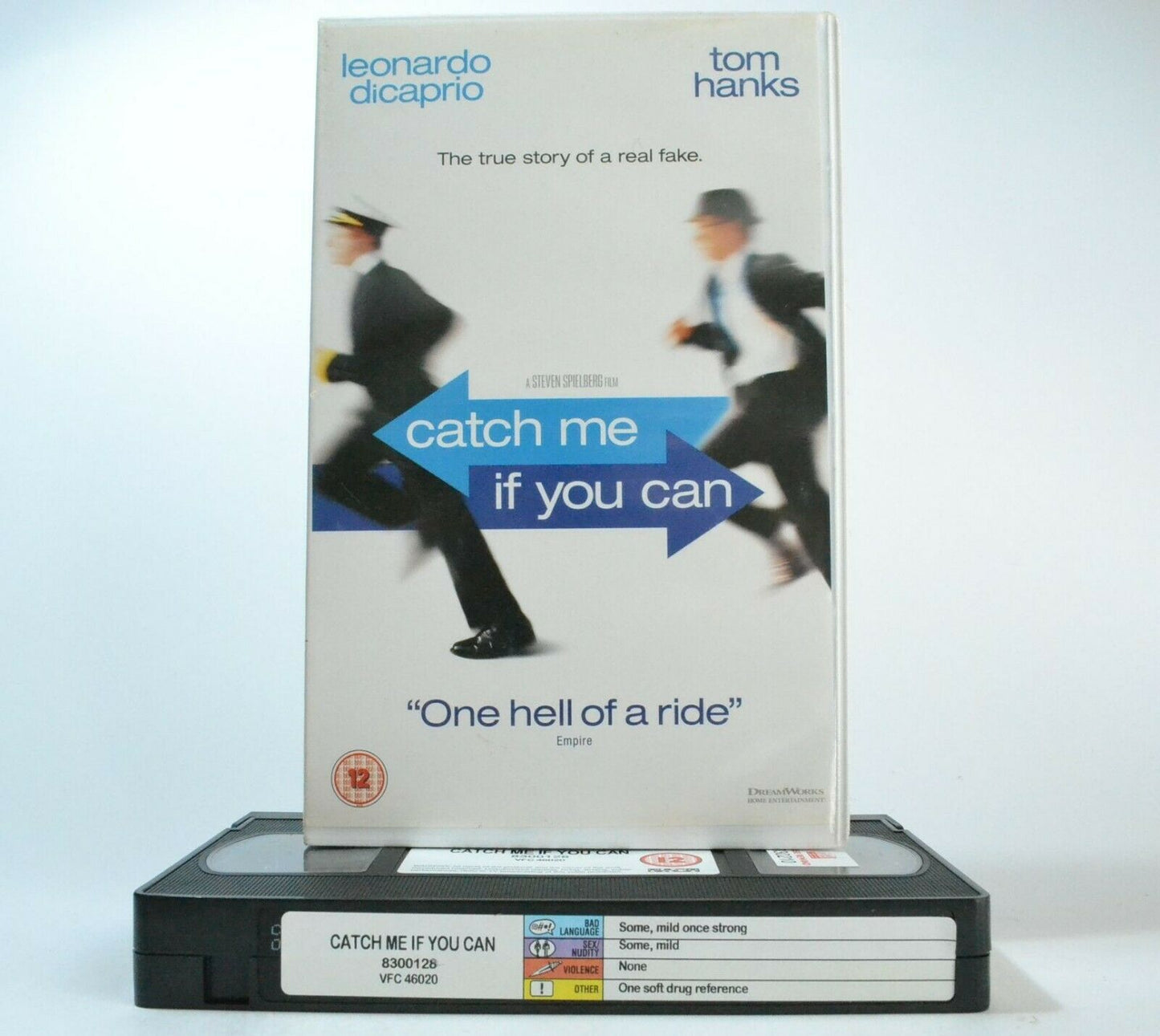 Catch Me If You Can: Based On True Story - Large Box - L.DiCaprio/T.Hanks - VHS-
